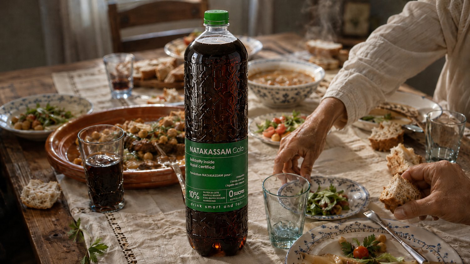 NATAKASSAM Cola partagé en famille à la maison